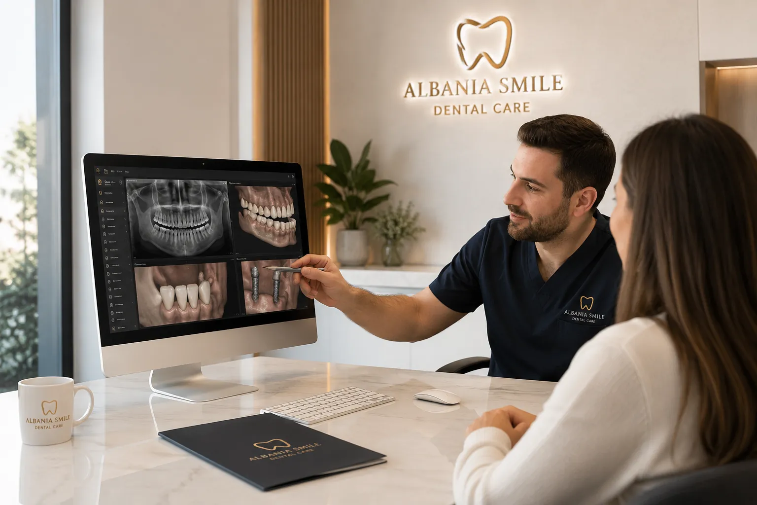 Personalised dental consultation and treatment planning at Albania Smile